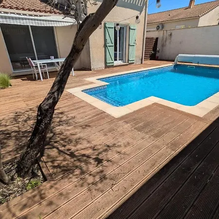 펜션 Maison De Avec Piscine 벨라그